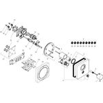 Thermostat SHOWERSELECT SOFT AXOR Highflow UP f 1 Verbr u 1 Ab pol. bl chr