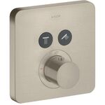 Thermostat SHOWERSELECT SOFT AXOR UP für 2 Verbraucher brushed nickel