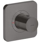 Thermostatmodul AXOR CITTERIO E DN 20 UP 12x12 brushed black chrome