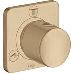 Abstell- u Umstellventil AXOR CITTERIO M Trio/Quattro, Unterputz brushed bronze
