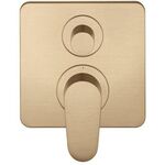 Einhebel-Wannenmischer AXOR CITTERIO M Unterputz brushed bronze