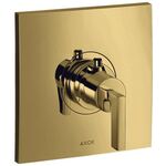 Thermostat HIGHFLOW AXOR CITTERIO 59 l/m UP m HGri polished gold optic