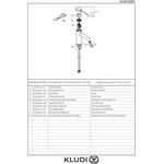 Kludi Waschtisch-Einhandmischer BOZZ EcoPlus ohne Ablaufgarnitur 100mm chrom