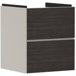 HG Waschtischunterschrank Xevolos E 480x555x475mm Ko Sandb. ma Fr Ei deunkel