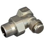 OV HK-Verschraubung Combi LR PN 10, vernickelt, Eck DN 10, 3/8Zoll