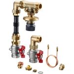 OV Wärmemengenzähler-Anschluss-Set mit Hycocon DTZ, Eckform DN 25