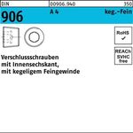 Verschlußschraube DIN 906 Innen-6kt M20x 1,5 A 4 100 Stück - VPE: 100