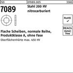 Unterlegscheibe ISO 7089 o.Fase 12 Stahl 200 HV nitrocarburiert 500 Stück - VPE: 500