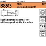 Hohldeckenanker R 88513 FHY M8 Stahl galv.verz. 25 Stück FISCHER - VPE: 25