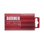 Spiralbohrersatz A191 DIN 338 TypN D.0,3-1,0x0,5mm HSS 20tlg.Runddose DORMER
