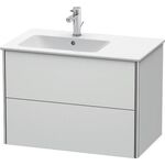 Duravit Waschtischunterbau XSQUARE 810x560x478mm 2 Schubk we sdm ES NB Mi.