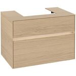 V&B Waschtischunterschrank COLLARO 800x548x500mm WT mttg m LED-B. No Oak