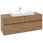 V&B Waschtischunterschrank COLLARO 140x54,8x50cm WT mttg Kansas Oak