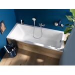 Badewanne Duravit No.1 1 Rückenschrägen weiß 1700x700mm