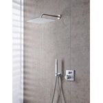 Duravit Stabbrause eckig, MinusFlow chrom