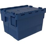Mehrwegbehälter L400xB300xH264mm blau Wände u.BD geschl.
