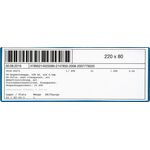 Etikettentasche B220xH80mm magn.10St./Pack EICHNER - VPE: 10