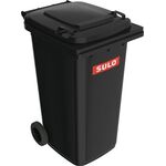 Müllgroßbehälter 240l HDPE anthrazitgrau fahrbar,n.EN 840 SULO
