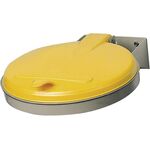 Abfallsammler B400xT510mm 120l Deckel gelb (KS) VAR