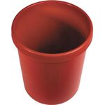 Papierkorb 18l H331xØ315mm m.Griffrand Ku.rot - VPE: 6