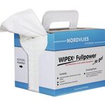 Putztuch WIPEX Fullpower „TO GO" L380xB320ca.mm weiß z-gefaltet WIPEX