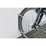 Fahrradklemmbügel 45Grad verz.Anz.Radstände 1 f.Wandbef.WSM