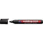 edding Permanentmarker 300 4-300001 1,5-3mm Rundspitze nachfüllbar sw