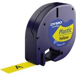 DYMO Schriftbandkassette LetraTag S0721620 12mmx4m sw auf ge
