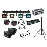 EUROLITE Set LED KLS-902 + Laser Derby Mobile Bundle