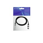 OMNITRONIC Adapterkabel XLR(M)/Klinke mono 2m sw