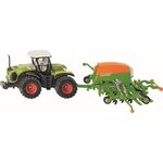 SIKU Traktor mit Sämaschine