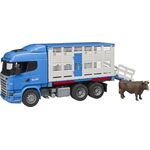Scania R-Serie Tiertransporter-LKW+Rind