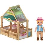 BABY born Minis -  Pferdestall mit Jo