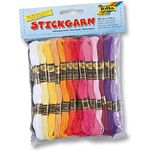 Stickgarn 52 Docken # 8m in 26 Farben
