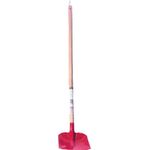Burgen-Schaufel Metall 107 cm, rot+blau
