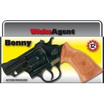 12er Agentenrevolver Bonny 23,8cm, Box