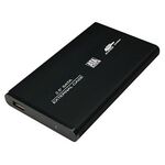 Gehäuse für 2,5'' SATA-Festplatten, RED4POWER ''R4-G005B'', USB 2.0, schwarz