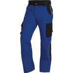 FHB Arbeitshose Bruno Gr.58 royal-schwarz 65%BW/35%PES 300 g/qm