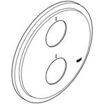 Grohe Rosette Atrio für THM UP FMS Brause/Wanne chrom