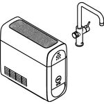 Grohe EH-Spültischbatterie BLUE HOME Starter-Kit U-Auslauf chr