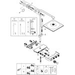 Grohe Duschsystem EUPHORIA SC SYSTEM 310 Cube D m Thermostat mo wh