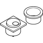 Grohe Druckknopf f Aufsatzspülkasten chr
