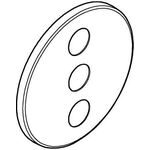 Grohe Rosette rund, für SmartControl nickel gebürstet