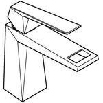 GROHE EH-WT-Batterie Allure Brilliant M-Size supersteel
