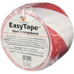 Bodenmarkierungsband Easy Tape PVC rot/weiß L.33m B.75mm Rl.ROCOL