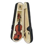 DIMAVERY Violine 1/8 mit Bogen, im Case