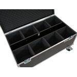 ROADINGER Flightcase 8x LED IP PAR 7x8W QCL/7x9W SCL mit Rollen