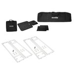 EUROLITE 2x Stage Stand variabel inkl. Cover und Tasche, schwarz