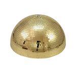 EUROLITE Spiegel-Halbkugel 50cm gold motorisiert