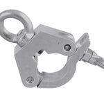 EUROLITE TPC-31 Klammer mit Öse, silber